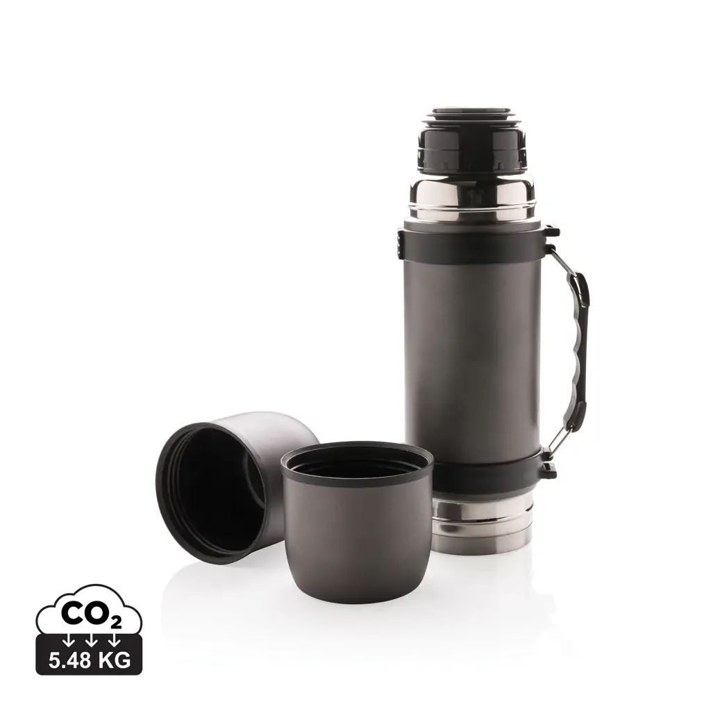 Termosica sa 2 čaše P433.33 grey-14