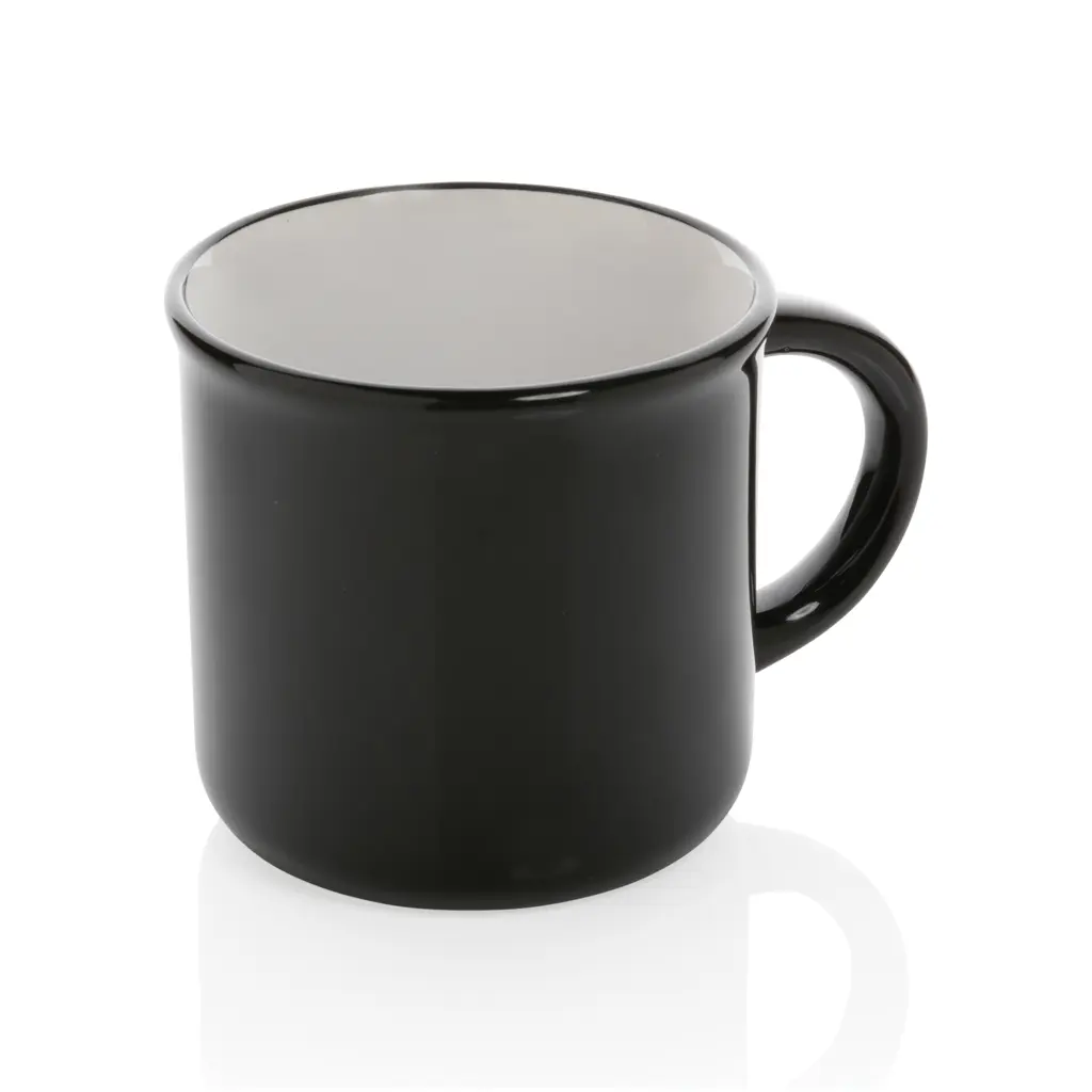 Keramička šalica Vintage 280 ml P434.03 black-1