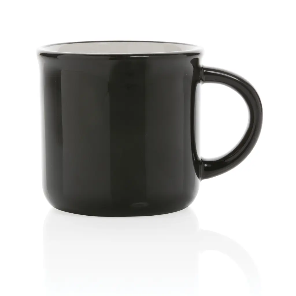 Keramička šalica Vintage 280 ml P434.03 black-2