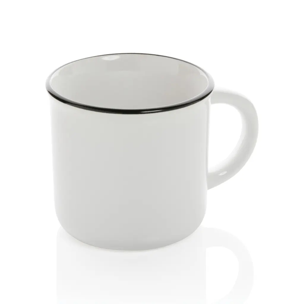 Keramička šalica Vintage 280 ml P434.03 white-1
