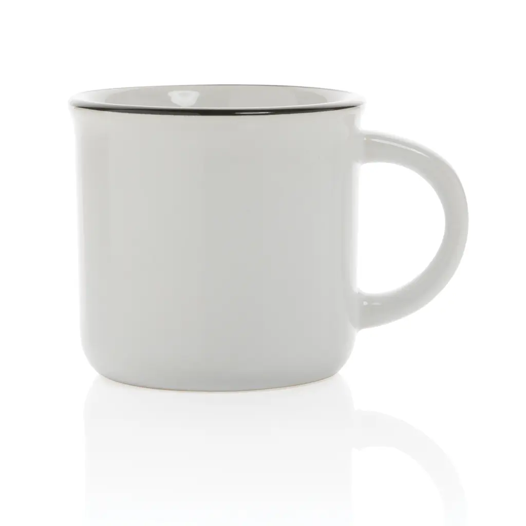 Keramička šalica Vintage 280 ml P434.03 white-2