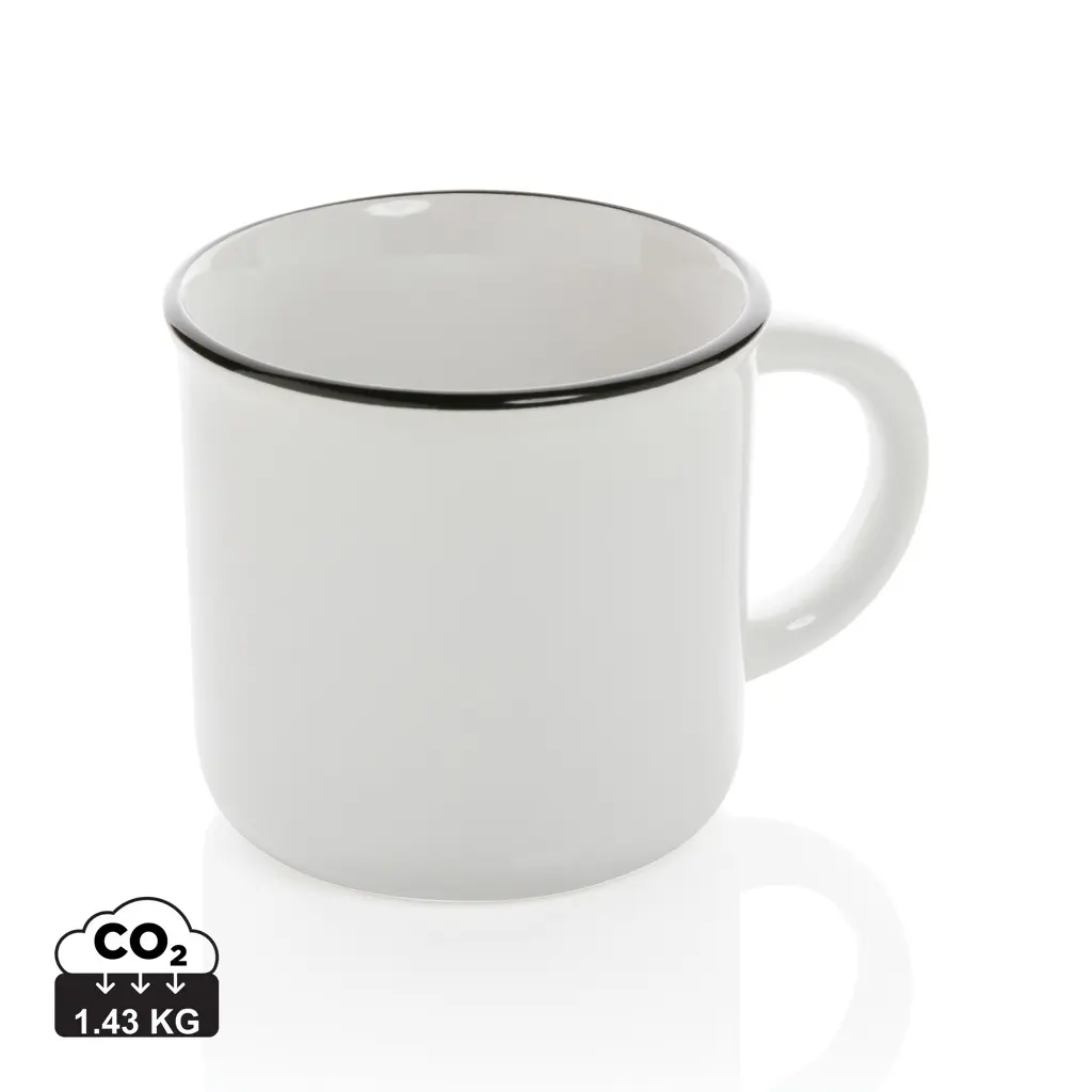 Keramička šalica Vintage 280 ml P434.03 white-0