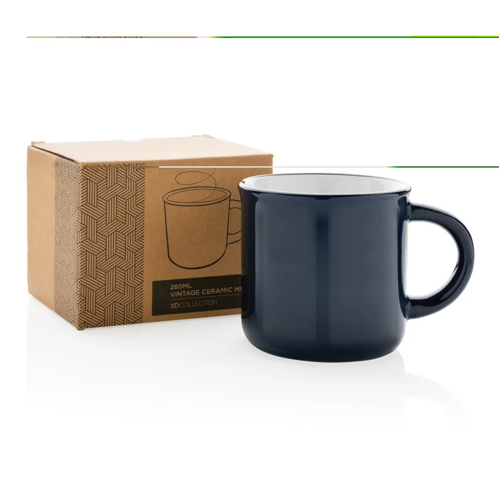 Keramička šalica Vintage 280 ml P434.03 navy-8