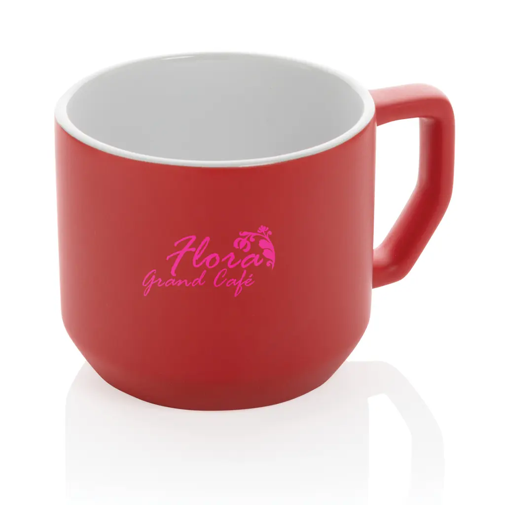 Keramička šalica 350 ml P434.04 red-3