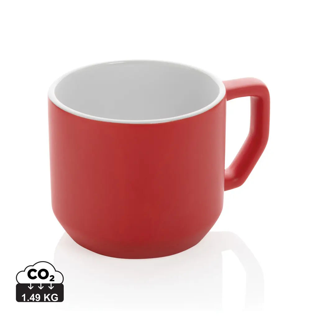 Keramička šalica 350 ml P434.04 red-0