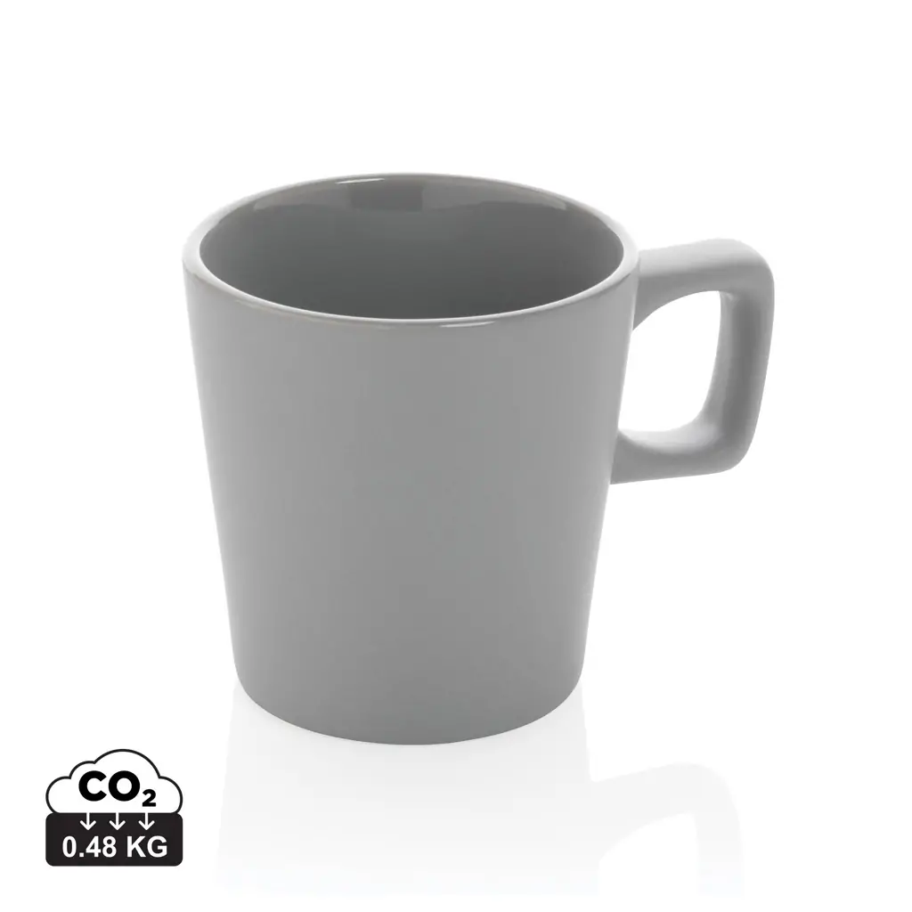 Keramička šalica za kavu 300ml P434.05 grey-10