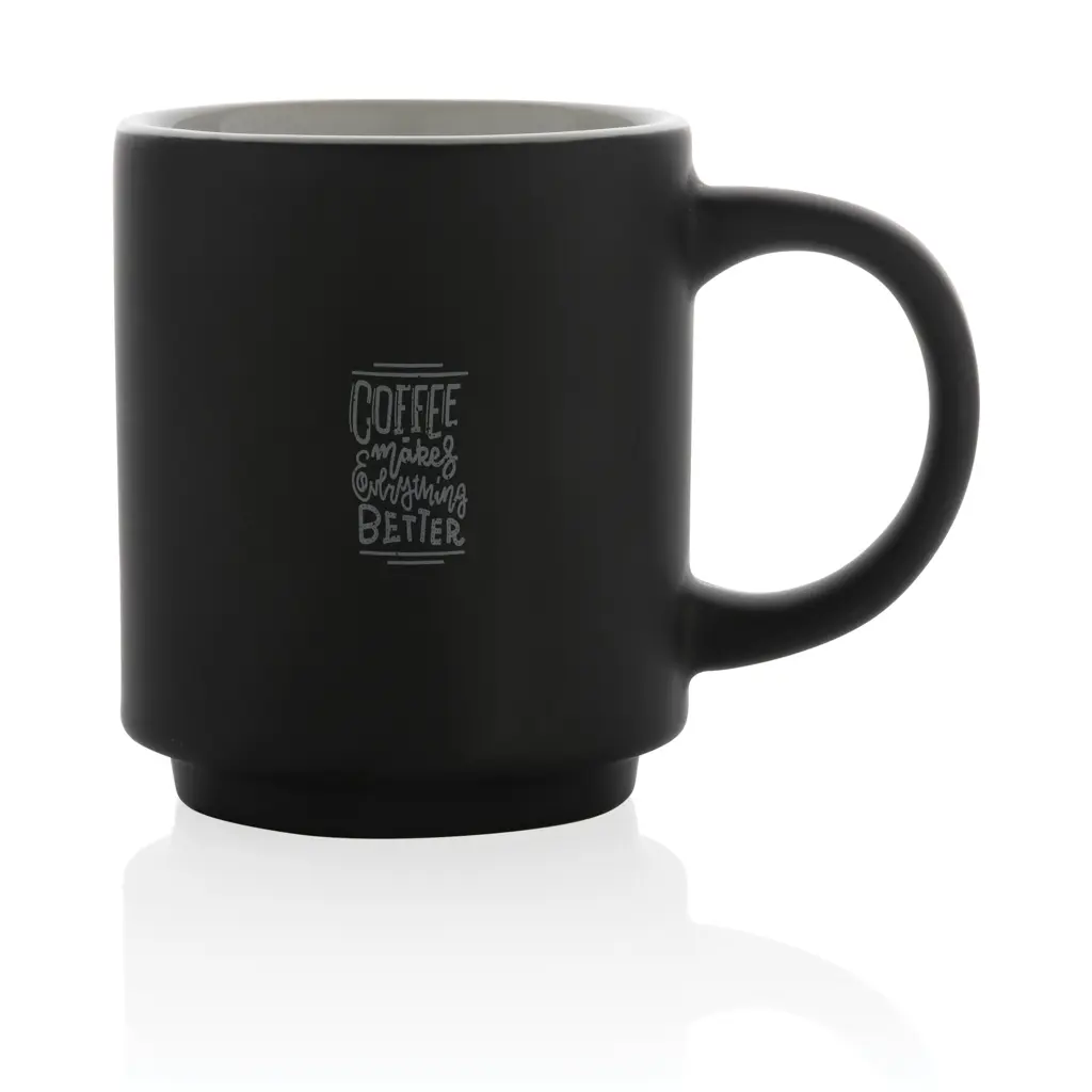 Keramička šalica 180 ml P434.07 black-3