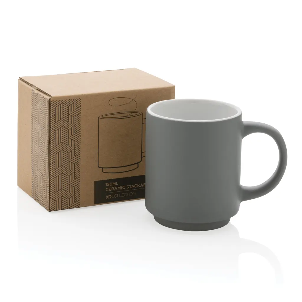 Keramička šalica 180 ml P434.07 grey-7