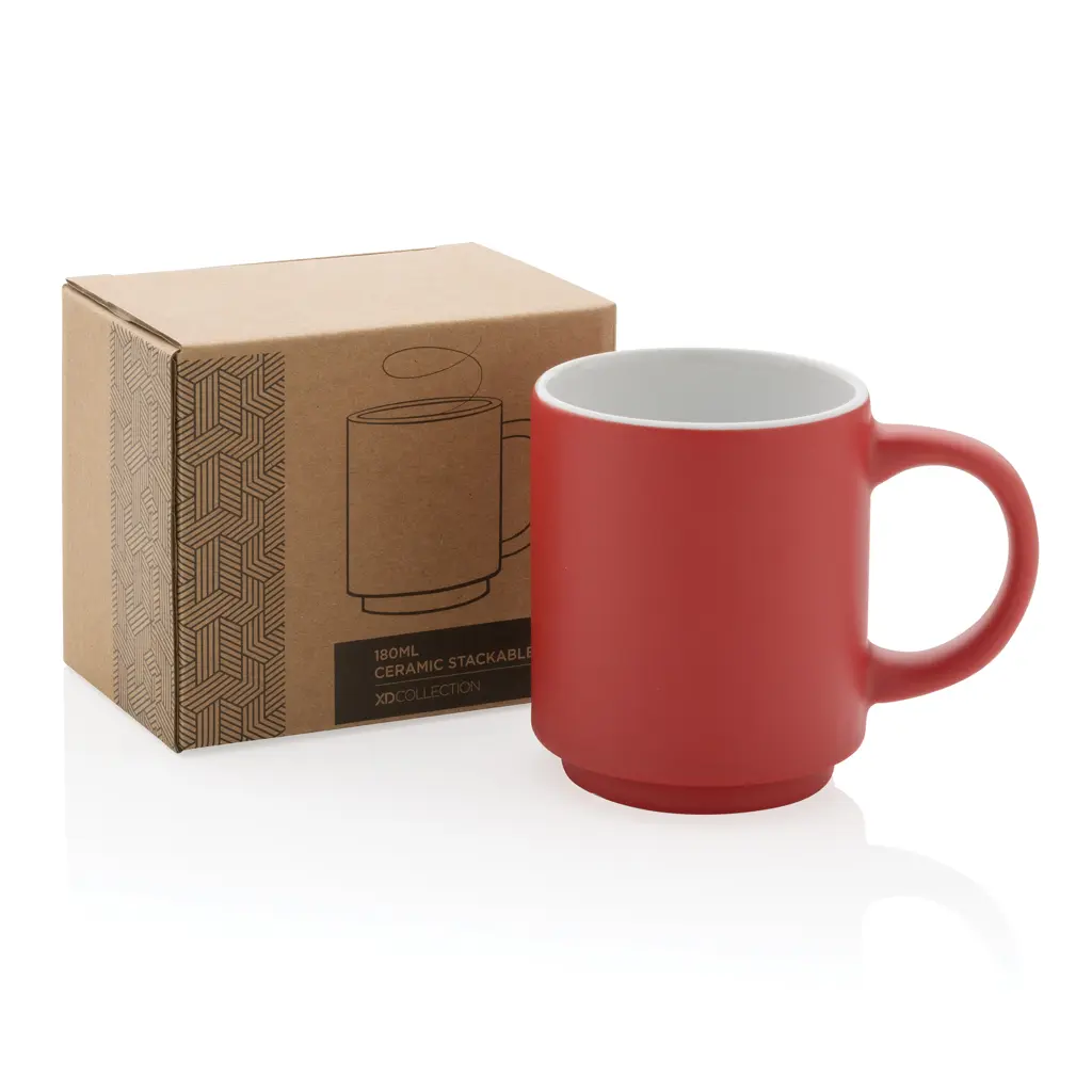 Keramička šalica 180 ml P434.07 red-7