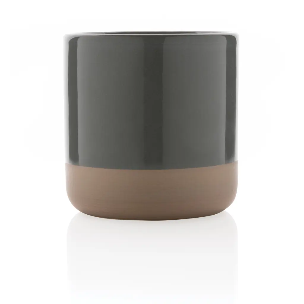 Glazirana keramička šalica 360 ml P434.11 grey-5