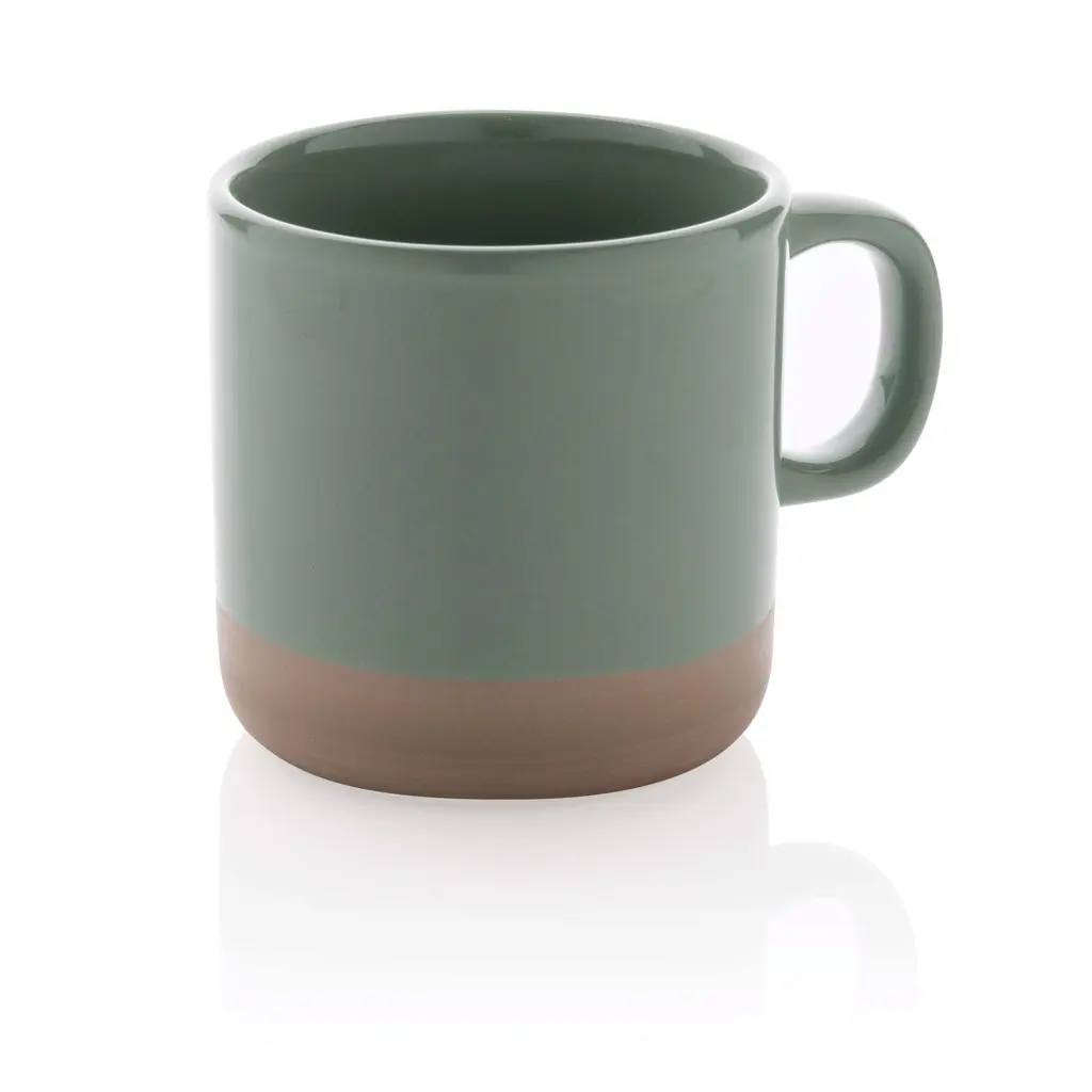 Glazirana keramička šalica 360 ml P434.11 green-1
