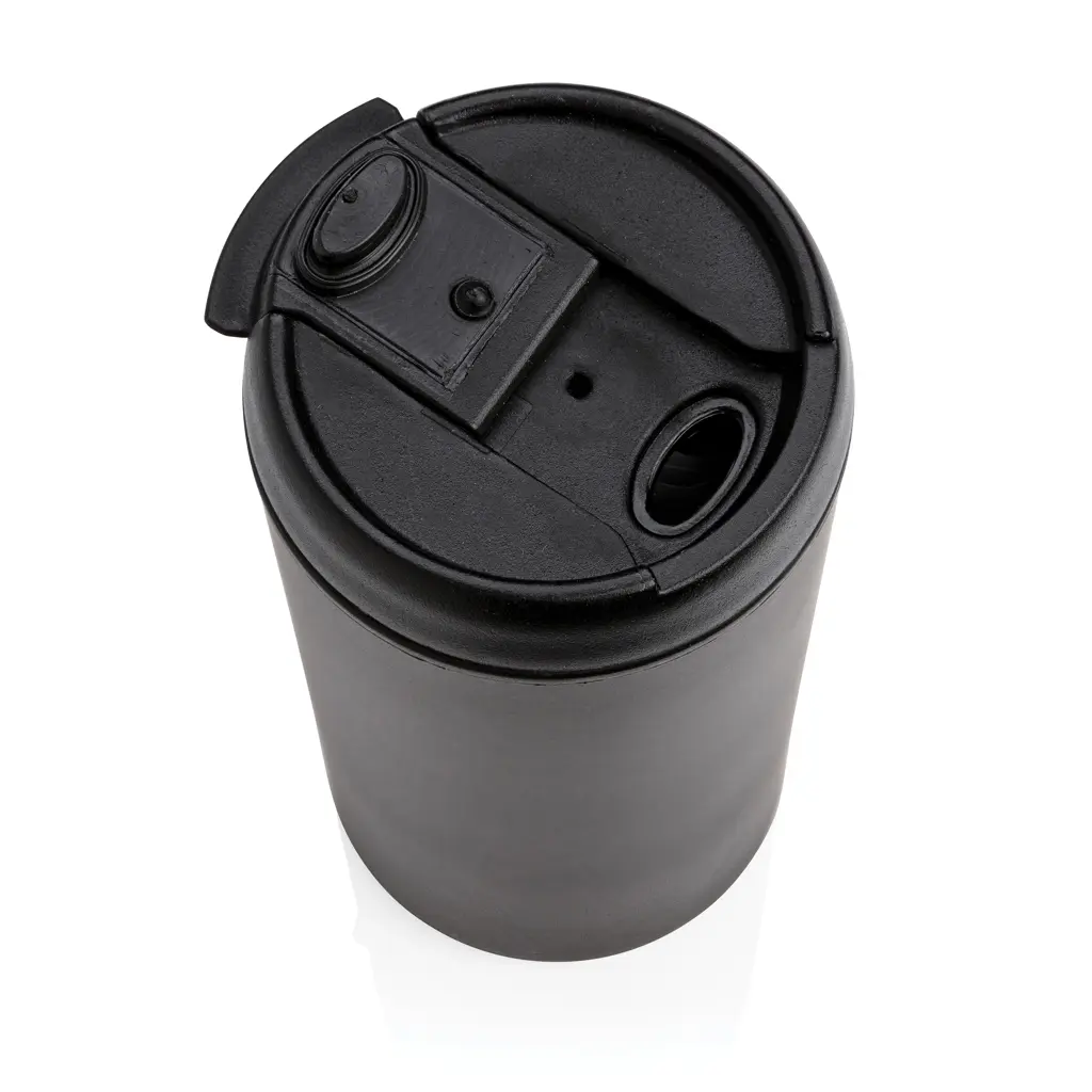 Termo čaša od recikliranog nehrđajućeg čelika Metro RCS P435.04 black-4