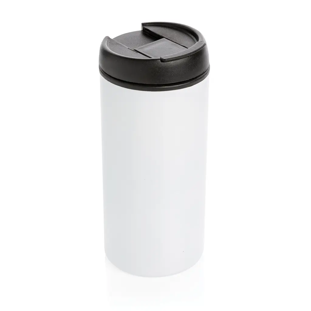 Termo čaša od recikliranog nehrđajućeg čelika Metro RCS P435.04 white-1