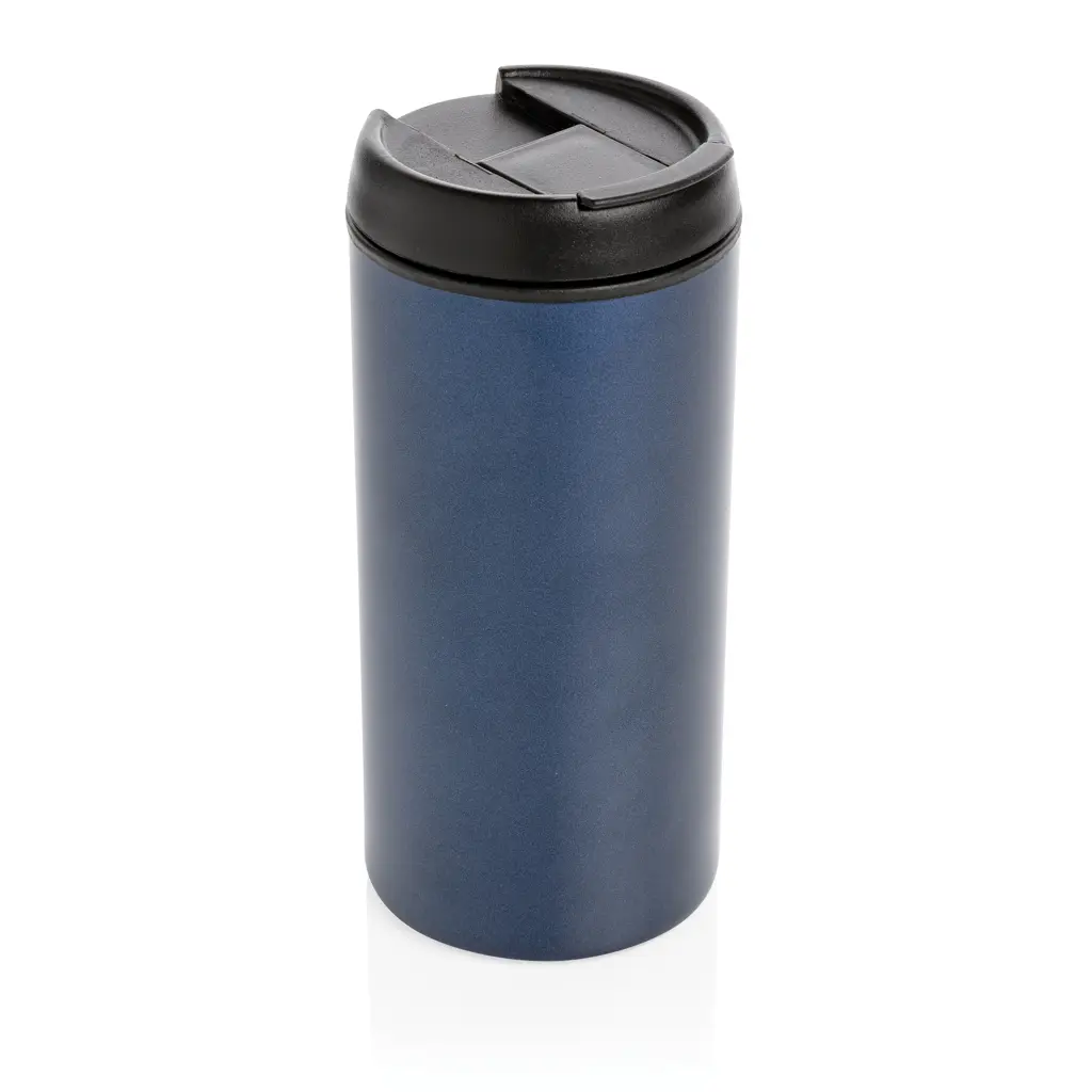 Termo čaša od recikliranog nehrđajućeg čelika Metro RCS P435.04 blue-1