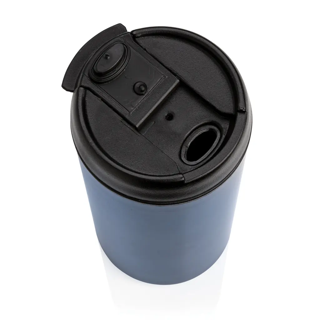 Termo čaša od recikliranog nehrđajućeg čelika Metro RCS P435.04 blue-4