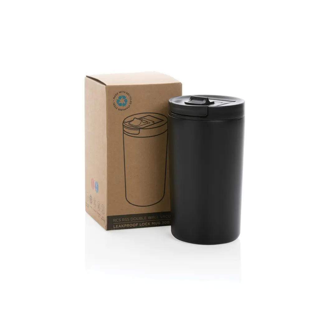 Termo šalica s dvostrukom stijenkom RCS RSS P435.09 black-9