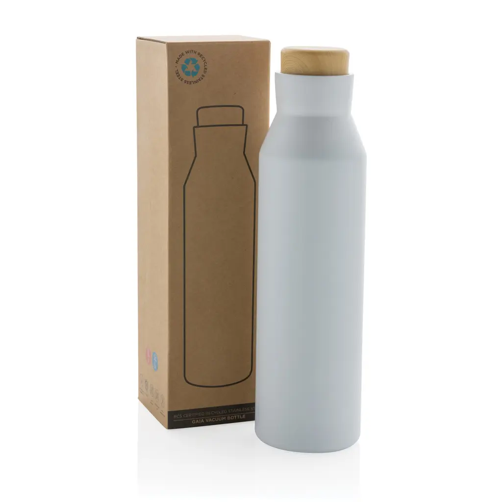 Termosica Gaia RCS od recikliranog nehrđajućeg čelika P435.52 white-9