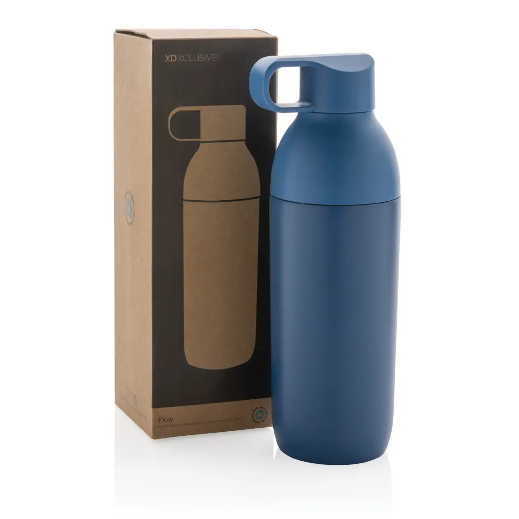Termosica Flow RCS od recikliranog nehrđajućeg čelika P435.54 blue-10