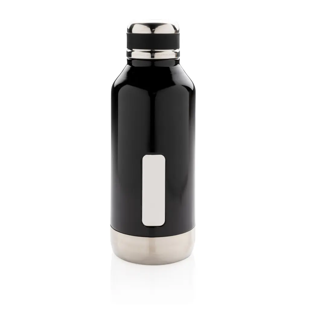 Termosica s pločicom za logotip P436.67 black-2