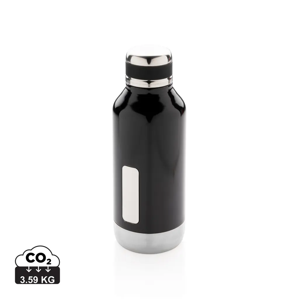 Termosica s pločicom za logotip P436.67 black-0