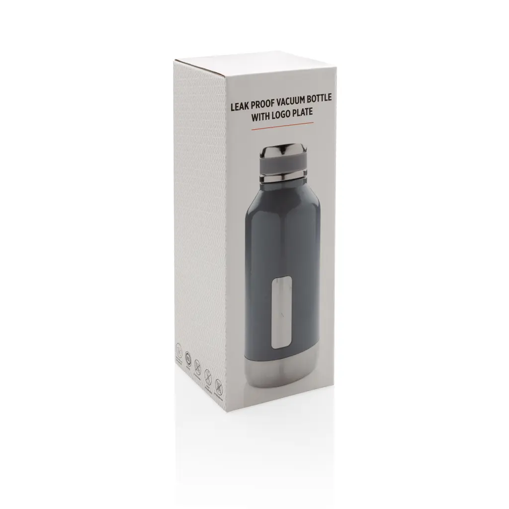Termosica s pločicom za logotip P436.67 grey-7