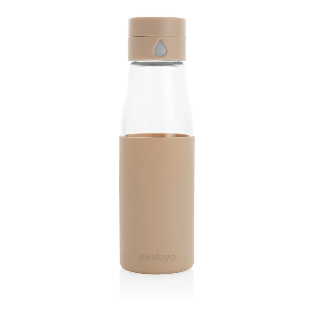 Staklena boca za praćenje dnevne hidratacije Ukiyo P436.72 brown-2
