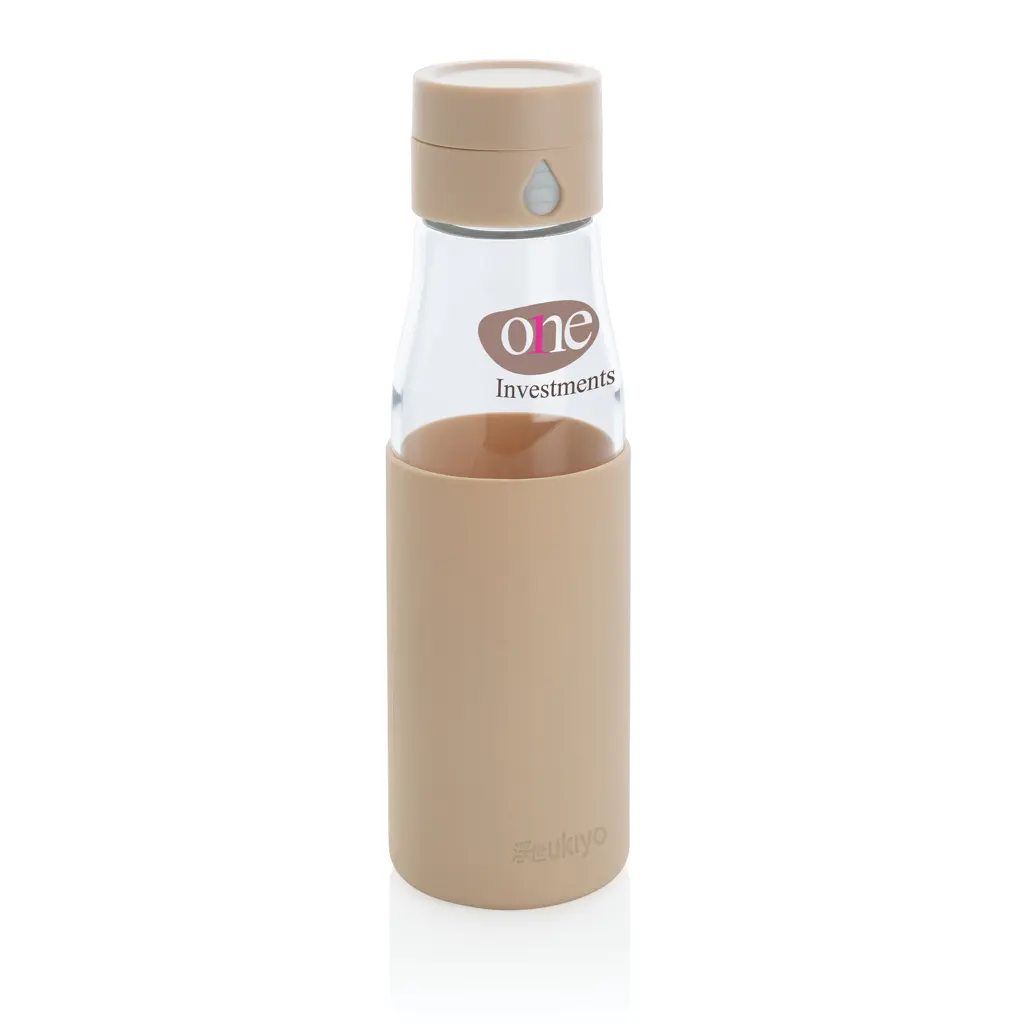 Staklena boca za praćenje dnevne hidratacije Ukiyo P436.72 brown-3
