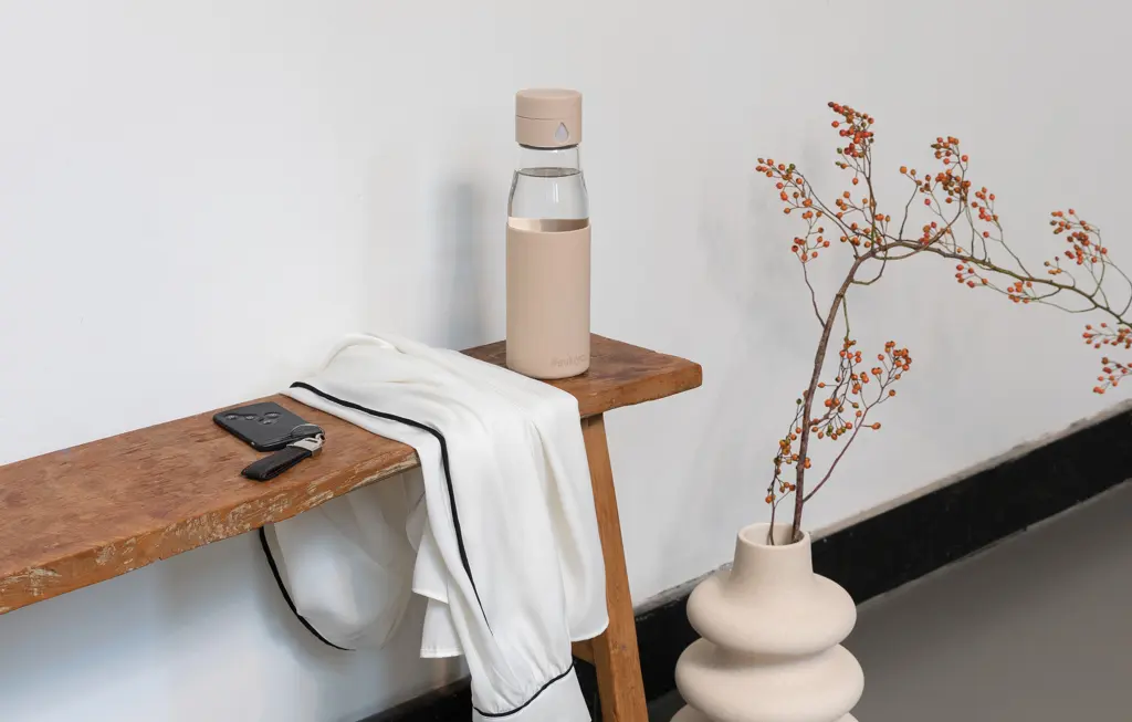 Staklena boca za praćenje dnevne hidratacije Ukiyo P436.72 brown-7