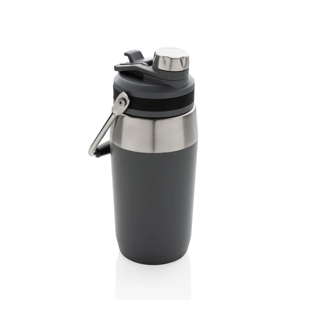 Promotivna termosica s dvostrukim poklopcem 500 ml P436.97 grey-1