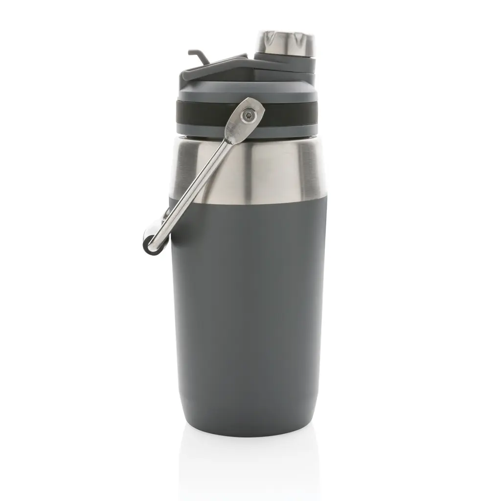 Promotivna termosica s dvostrukim poklopcem 500 ml P436.97 grey-4