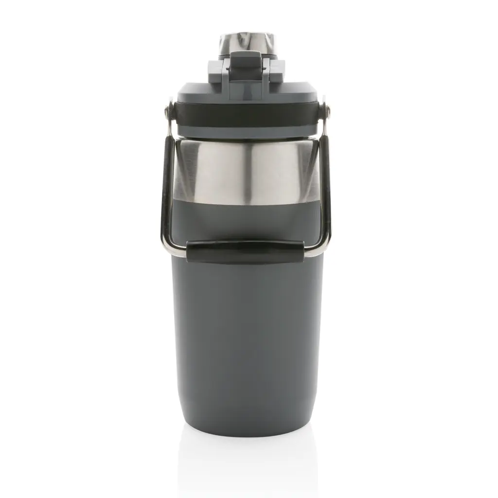 Promotivna termosica s dvostrukim poklopcem 500 ml P436.97 grey-5
