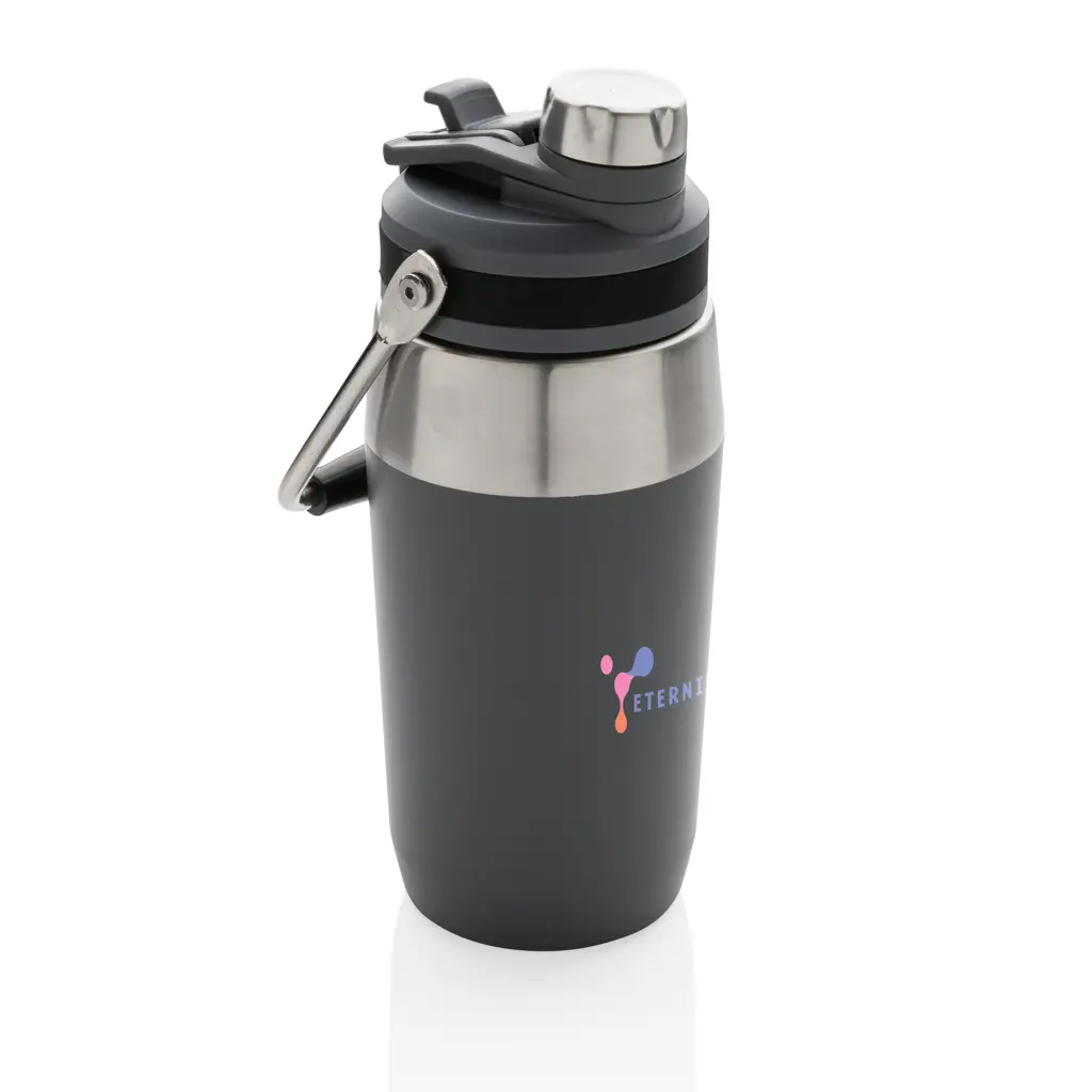 Promotivna termosica s dvostrukim poklopcem 500 ml P436.97 grey-3