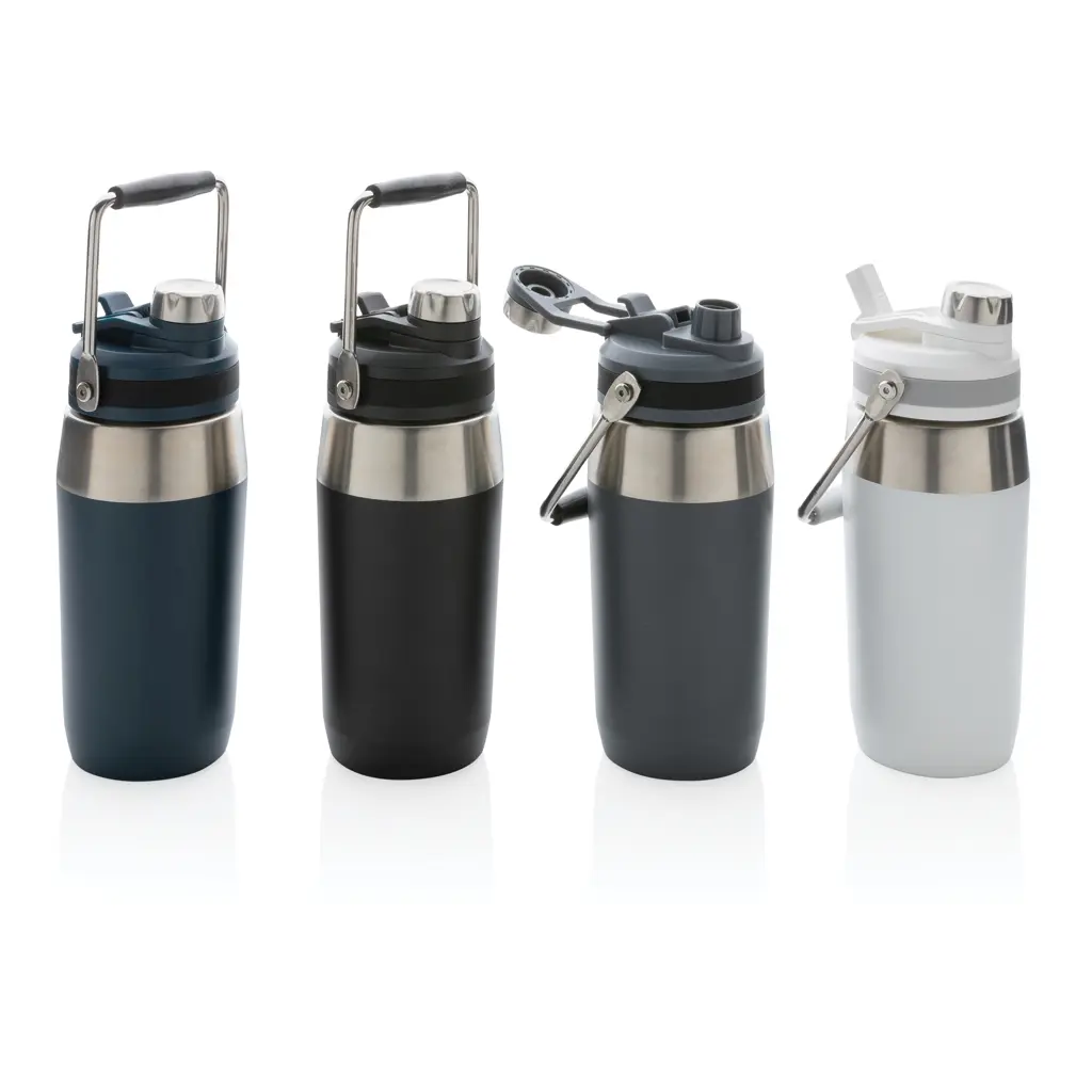 Promotivna termosica s dvostrukim poklopcem 500 ml P436.97 grey-9