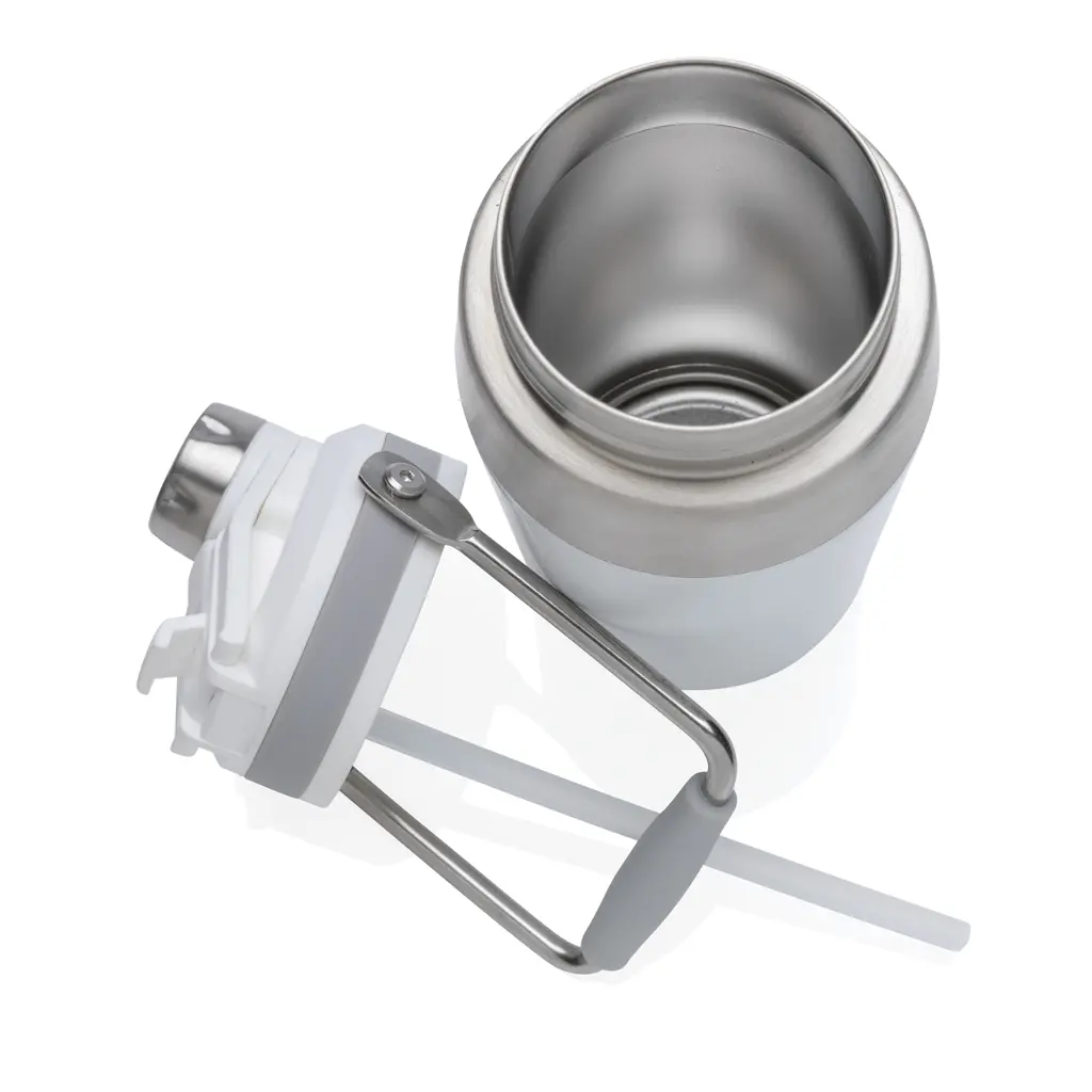 Promotivna termosica s dvostrukim poklopcem 500 ml P436.97 white-6