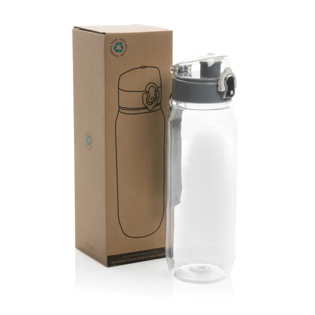 Nepropusna boca za vodu, Yide 800ml P437.02 transparent-10
