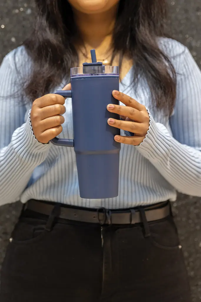 Termo čaša s ručkom 900 ml Tana P437.10 navy-9