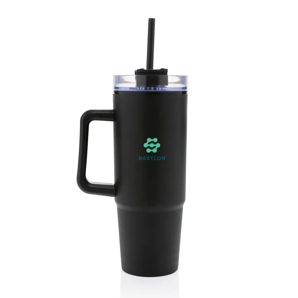 Termo čaša s ručkom 900 ml Tana P437.10 black-3