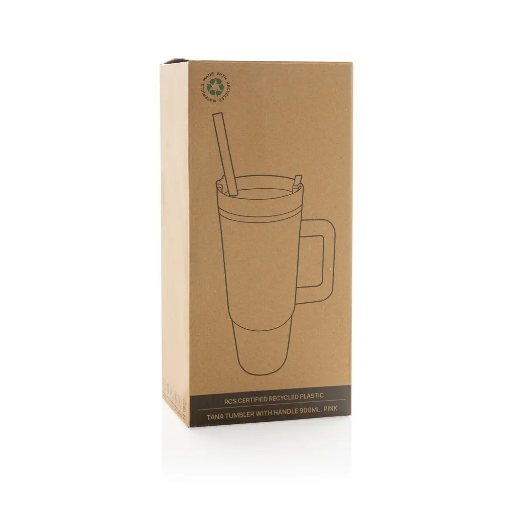 Termo čaša s ručkom 900 ml Tana P437.10 pink-9