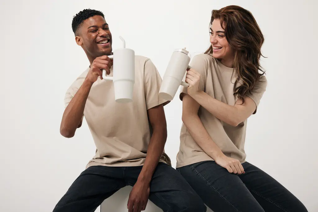 Termo čaša s ručkom 900 ml Tana P437.10 beige-7