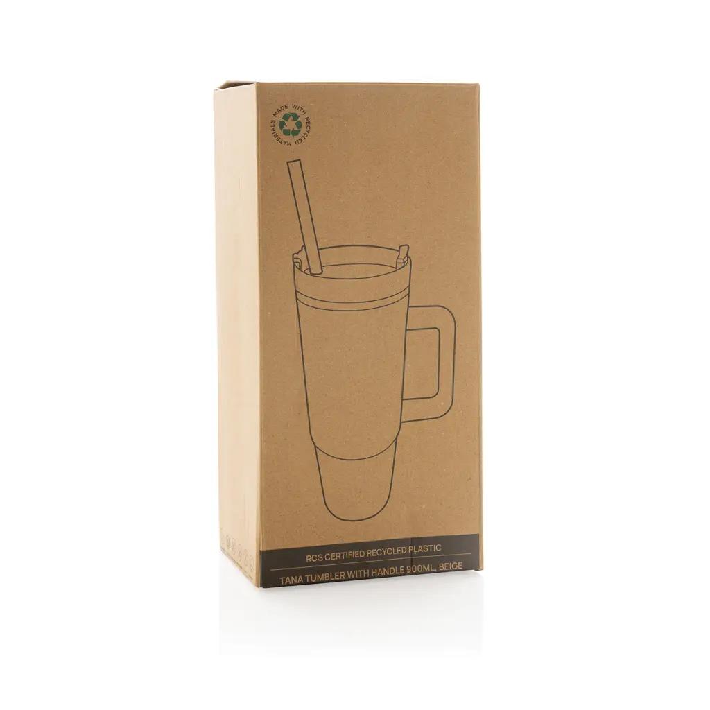 Termo čaša s ručkom 900 ml Tana P437.10 beige-10