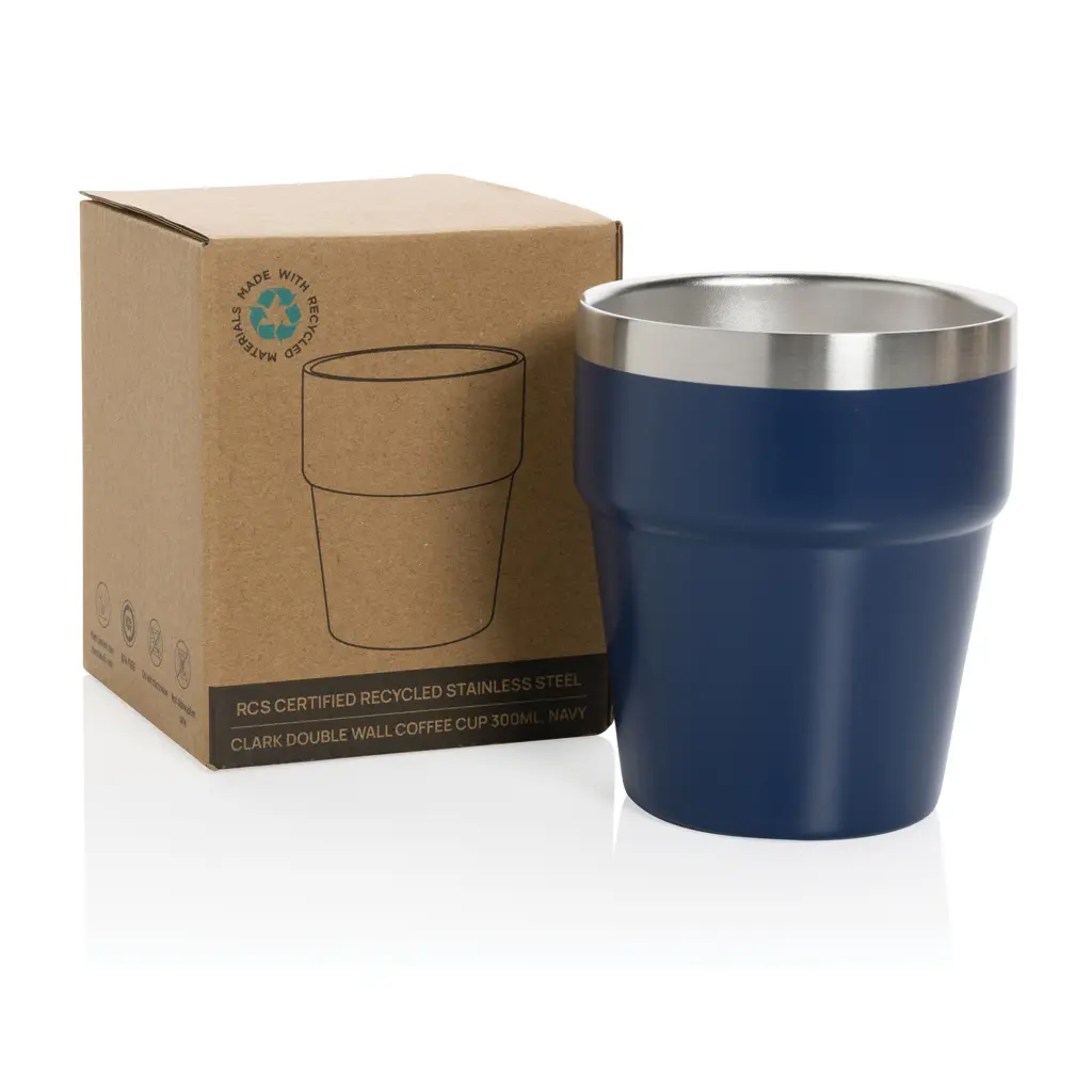 Termo šalica za kavu Clark RCS 300 ml P437.21 navy-6