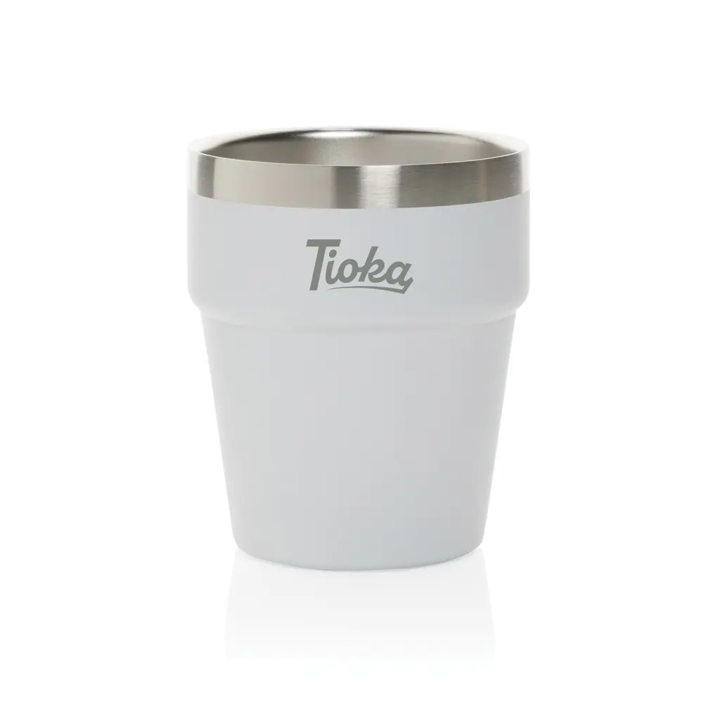 Termo šalica za kavu Clark RCS 300 ml P437.21 white-3