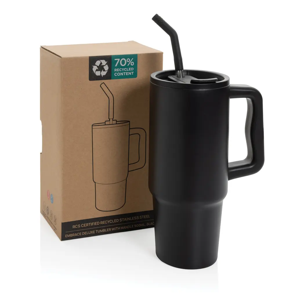 Termo čaša Embrace deluxe RCS 900 ml P437.30 black-18