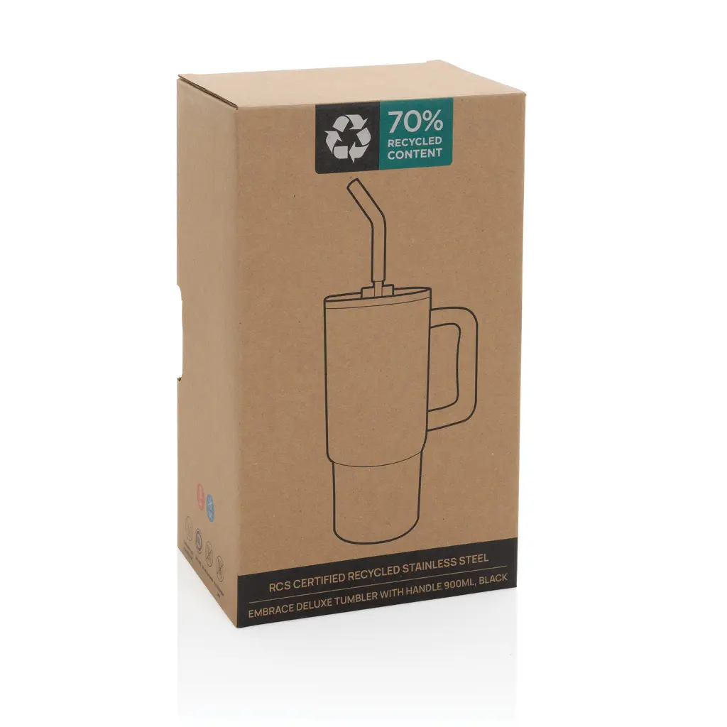 Termo čaša Embrace deluxe RCS 900 ml P437.30 black-19