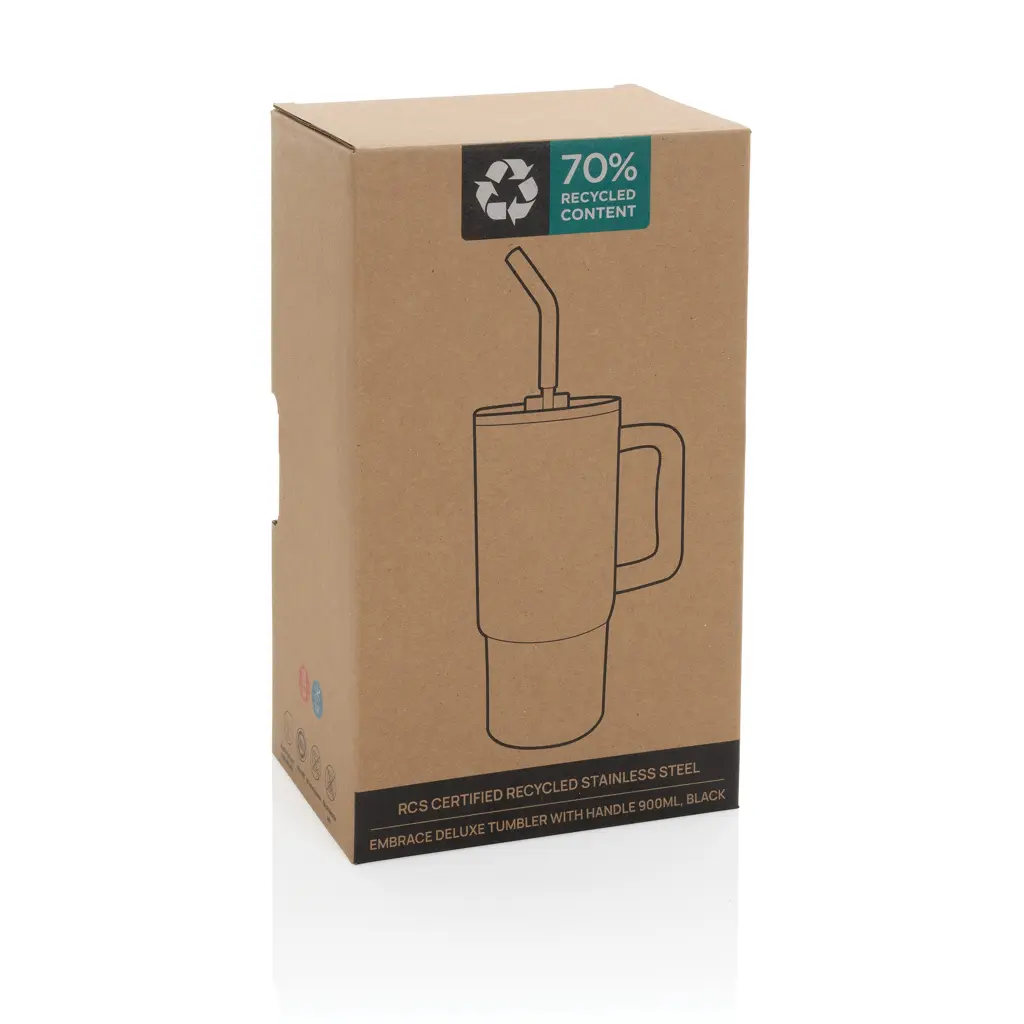 Termo čaša Embrace deluxe RCS 900 ml P437.30 white-18