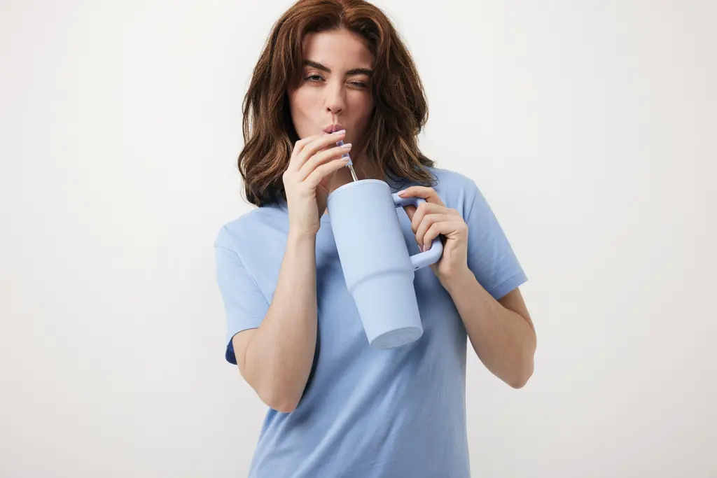 Termo čaša Embrace deluxe RCS 900 ml P437.30 light blue-12