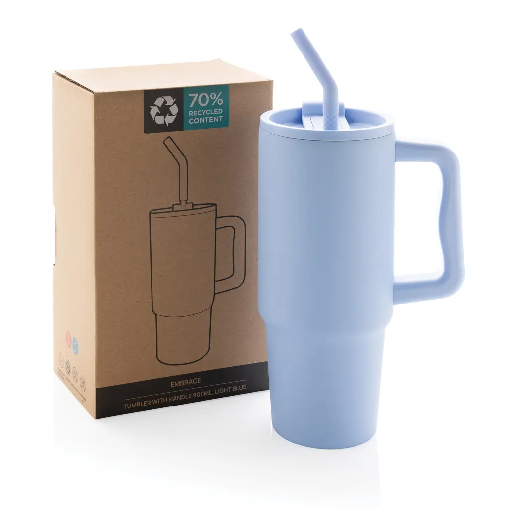 Termo čaša Embrace deluxe RCS 900 ml P437.30 light blue-16