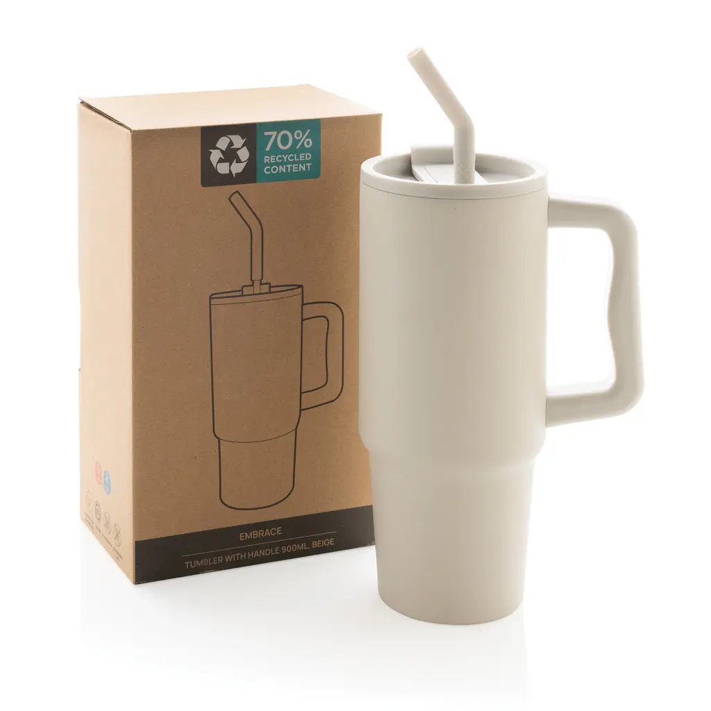 Termo čaša Embrace deluxe RCS 900 ml P437.30 beige-14