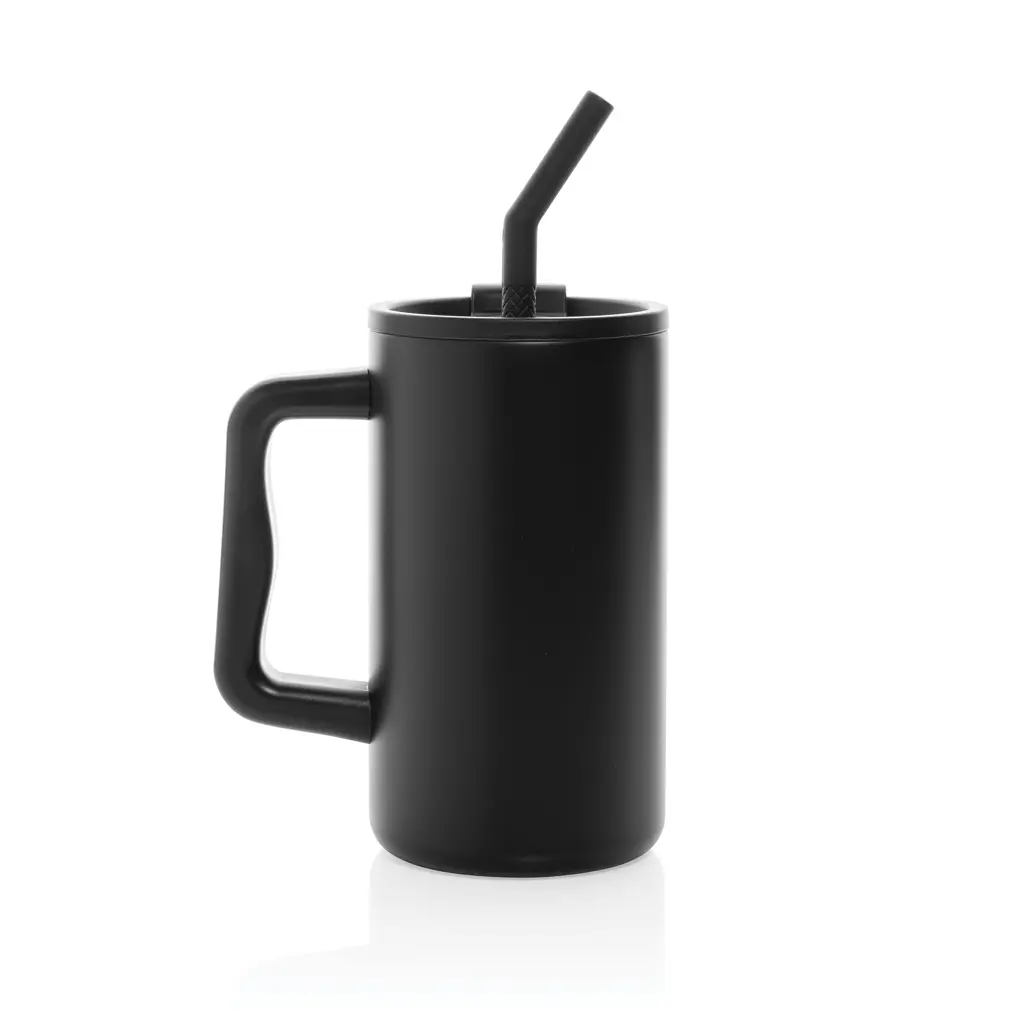 Termo šalica od recikliranog čelika 800 ml Cube RCS P437.31 black-5