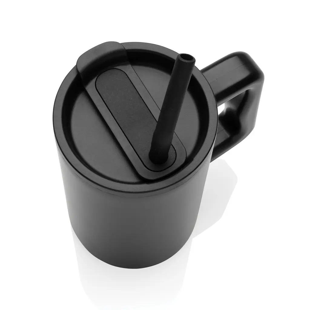 Termo šalica od recikliranog čelika 800 ml Cube RCS P437.31 black-7